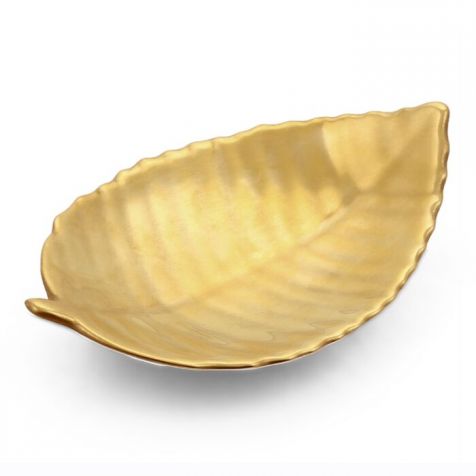 The William Yeoward Linden Gold Leaf DISH