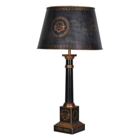 Pitchford TABLE LAMP & Tole Shade