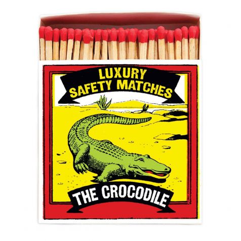 Luxury Matches in CROCODILE Design