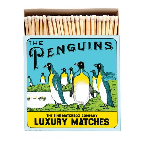 Luxury Matches in PENGUINS Design