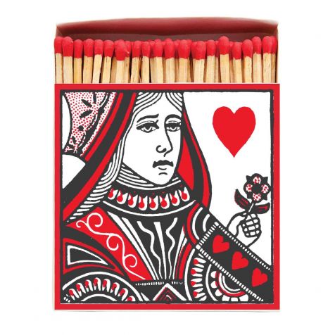 Luxury Matches in QUEEN OF HEARTS Design