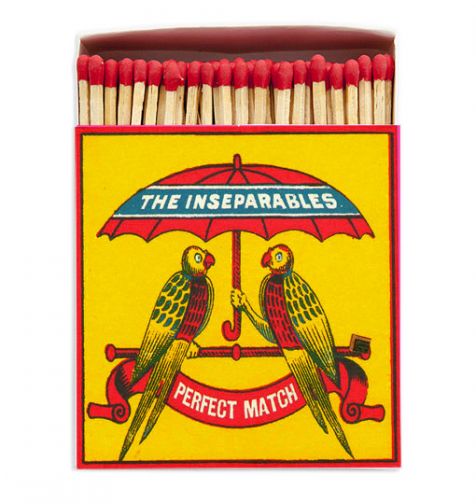 Luxury Matches in THE INSEPARABLES Design