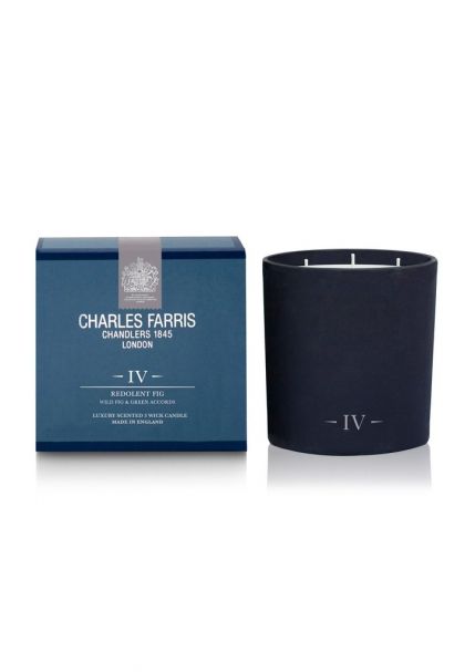 REDOLENT FIG 3 Wick Scented Candle by Charles Farris