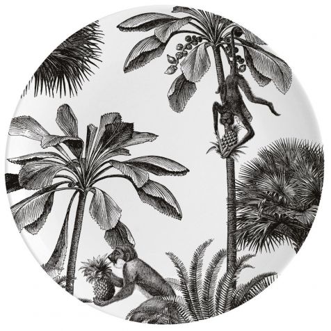 TROPICAL PARADISE Fine China Wall Art Plate by Chase & Wonder