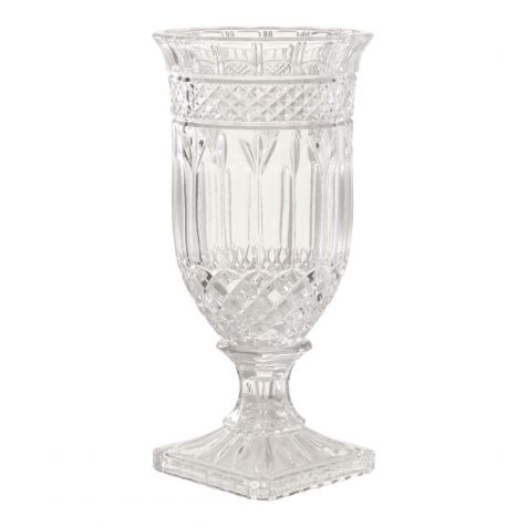 The Savita Cut Glass VASE or HURRICANE LAMP