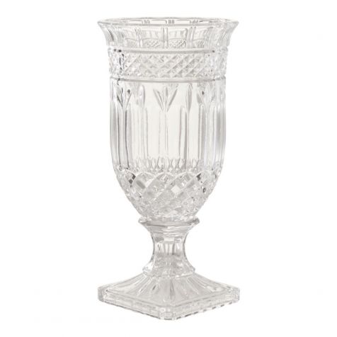The Savita Cut Glass VASE or HURRICANE LAMP