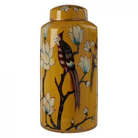 The Ochre TROPICAL Large Ceramic Ginger Jar