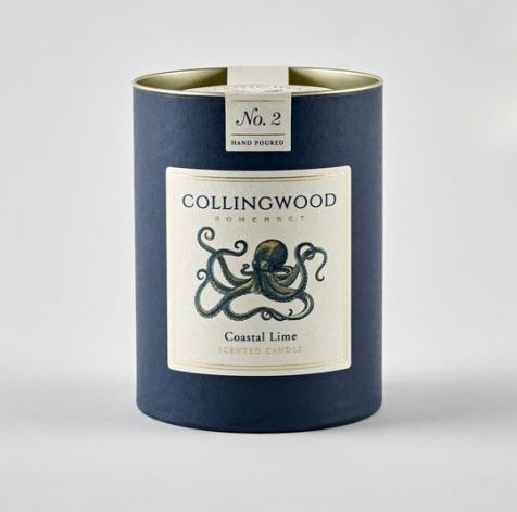 COASTAL LIME Scented Candle by Collingwood Somerset